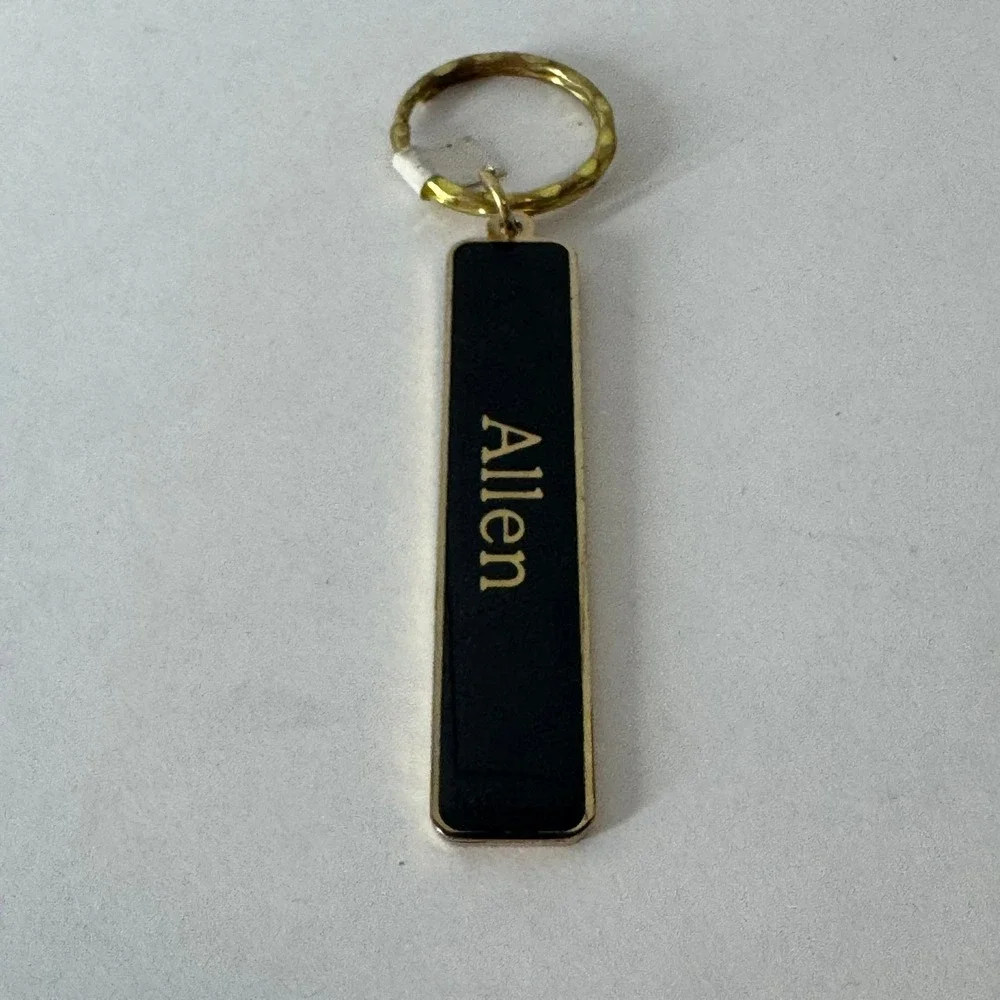 Las‎ Vegas Allen Keychain Black Gold Dice Casino Souvenir